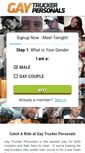 Mobile Screenshot of gaytruckerpersonals.com
